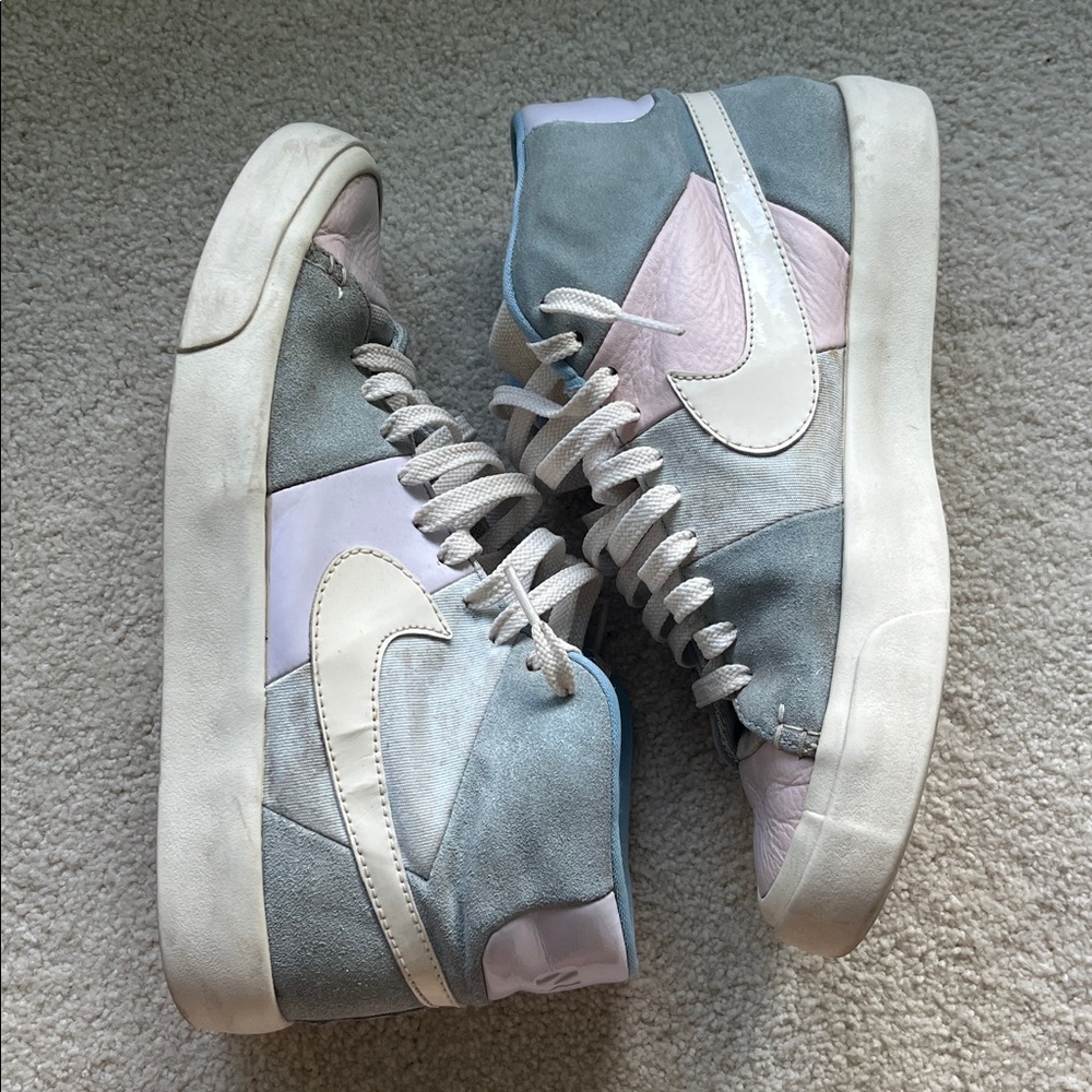 Nike Blazer Royal Easter sneakers Pink Blue - Size 8